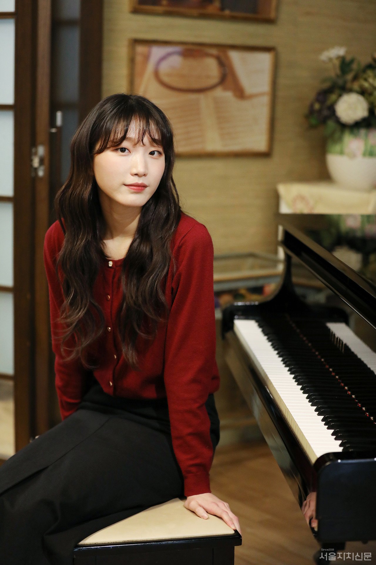 ​▲ 배우 김이후가 지난 4일 대학로에서 서울자치신문과 인터뷰를 진행하고 있다. ㅣ 사진 ⓒ 김수현 기자