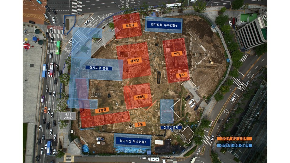 전체 유구 발굴 현황