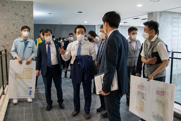 디에이치자이개포 도서관 및 체육시설 방문