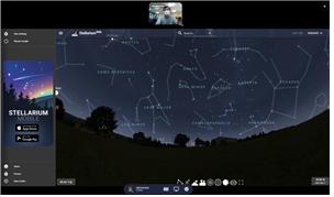 [메타버스 기반 과학창의력교실 가상공간2(가상공간에서 Stellarium 연계)]