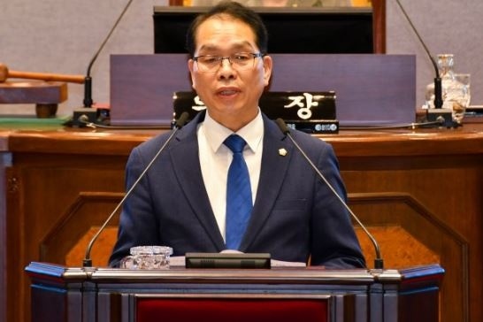 5분발언하는 복진경 구의원