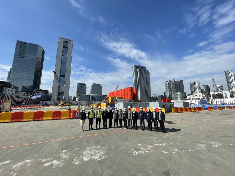 현대차 GBC 신축공사 현장