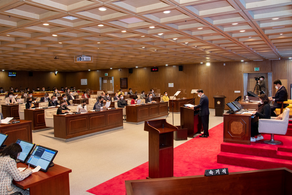 강남구의회, 제298회 임시회 폐회