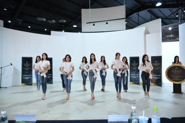 2021 미스글로라이즈코리아 서울예선 참가자 단체사진