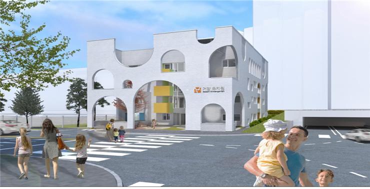 신설학교 조감도