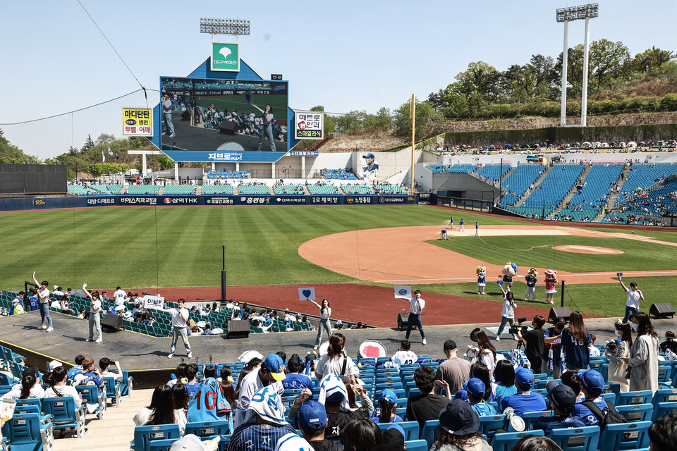 삼성라이온즈파크에서 진행된 제16회 DIMF 딤프린지 ㅣ 제공 (사)대구국제뮤지컬페스티벌