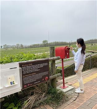 하늘공원 우체통 사진
