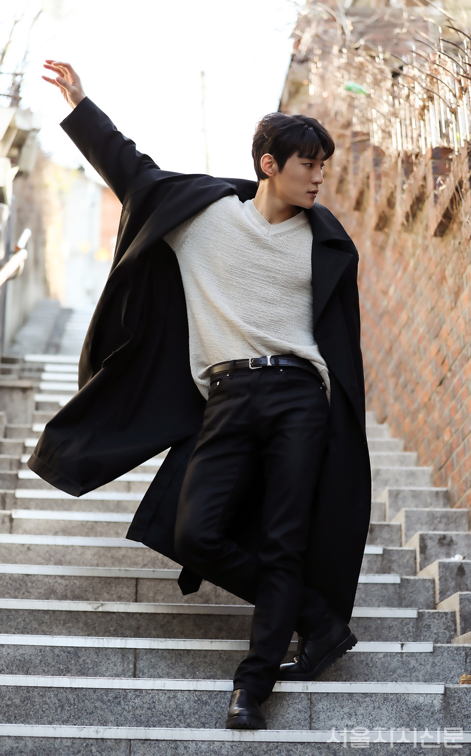 ▲ 반정모 배우가 서울자치신문과 인터뷰를 진행하고 있다. ㅣ사진 ⓒ 김수현 기자