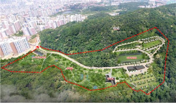 천왕근린공원 마스터플랜