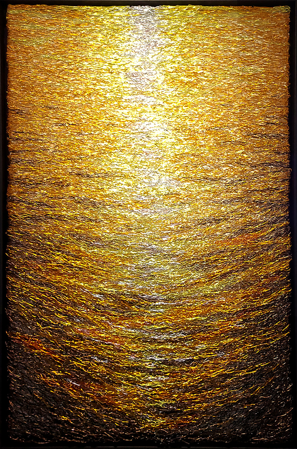 윤슬202,90cm140cm,Aluminiumwire,2020