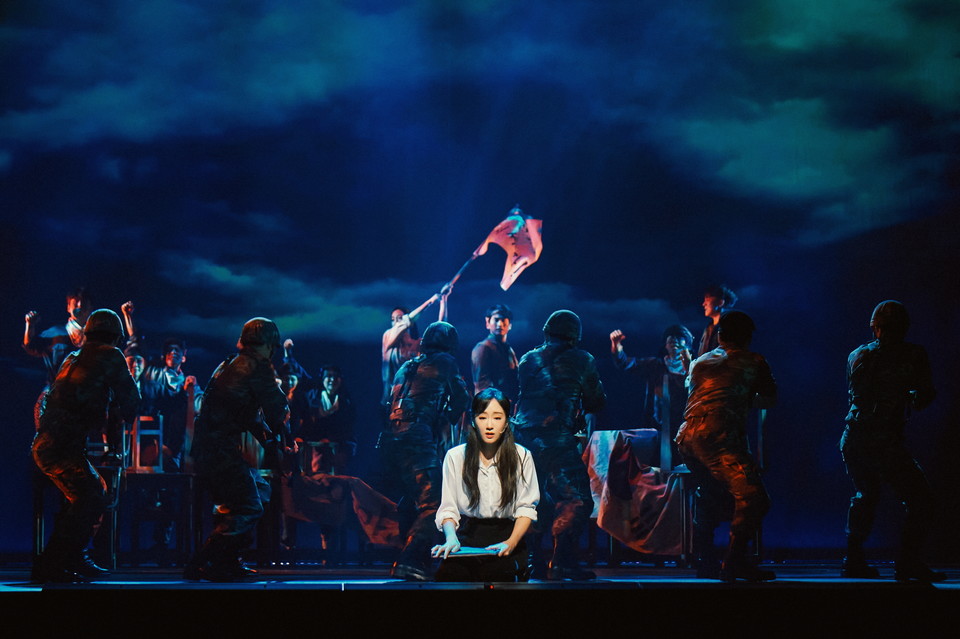 2022 뮤지컬 '모래시계' 공연사진 ㅣ 제공=인사이트엔터테인먼트