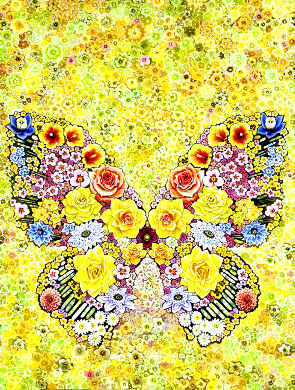 화접(花蝶)2020-IV 727x1000mm, 72.7x100.0cm. 2022년.