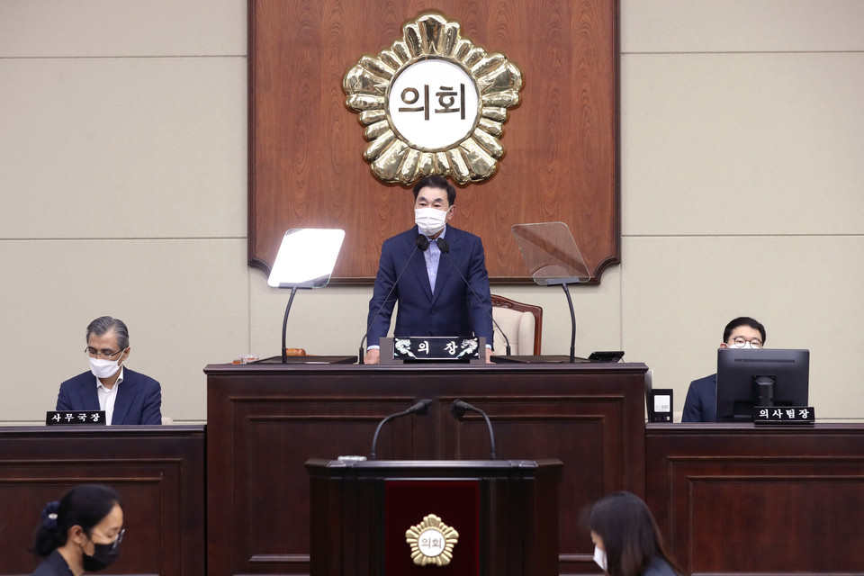 서초구의회 제8대 마지막 임시회 개최 사진