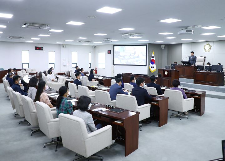 제9대 송파구의회 전반기 원 구성 완료