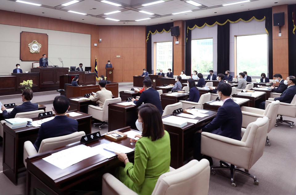 서초구의회, 제319회 임시회 개회