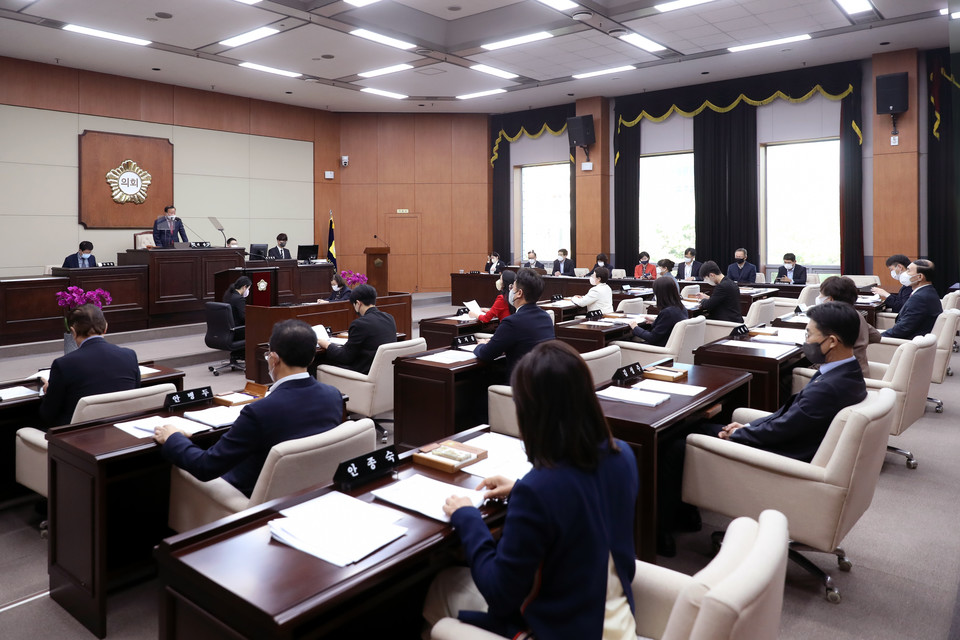 서초구의회, 제321회 제1차 정례회 폐회