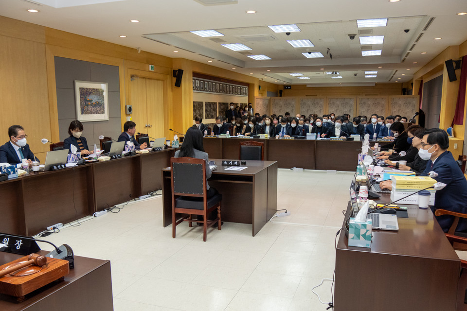 2022년 행정재경위원회 행정사무감사 강평