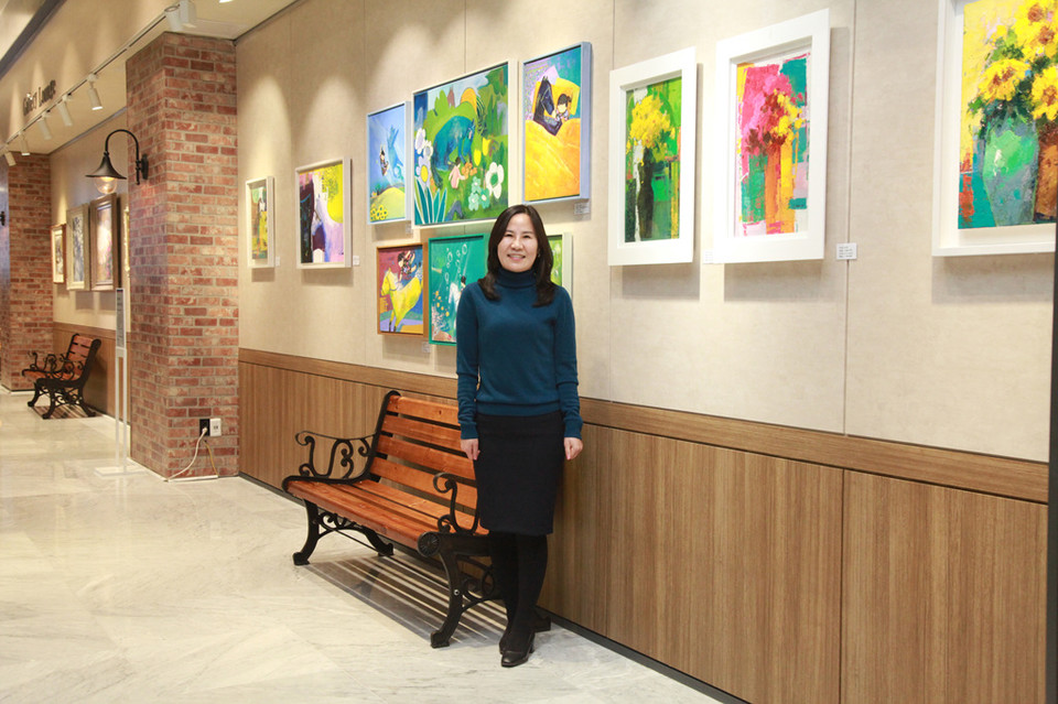 서양화가 정서하 작가