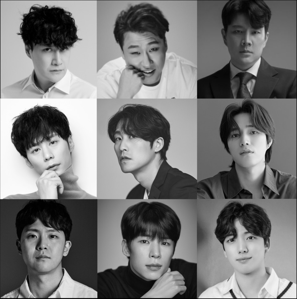 뮤지컬 '윌리엄과 윌리엄의 윌리엄들' 출연배우 / 제공 = 컴퍼니 일상,적(상) ‘윌리엄 사무엘 아일랜드’ 役 김수용, 원종환, 이경수 | (중) ‘H’ 役 주민진, 김지철, 황휘(하) ‘윌리엄 헨리 아일랜드’ 役 임규형, 황순종, 김지웅