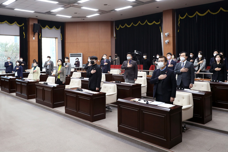 새해 첫 임시회 사진