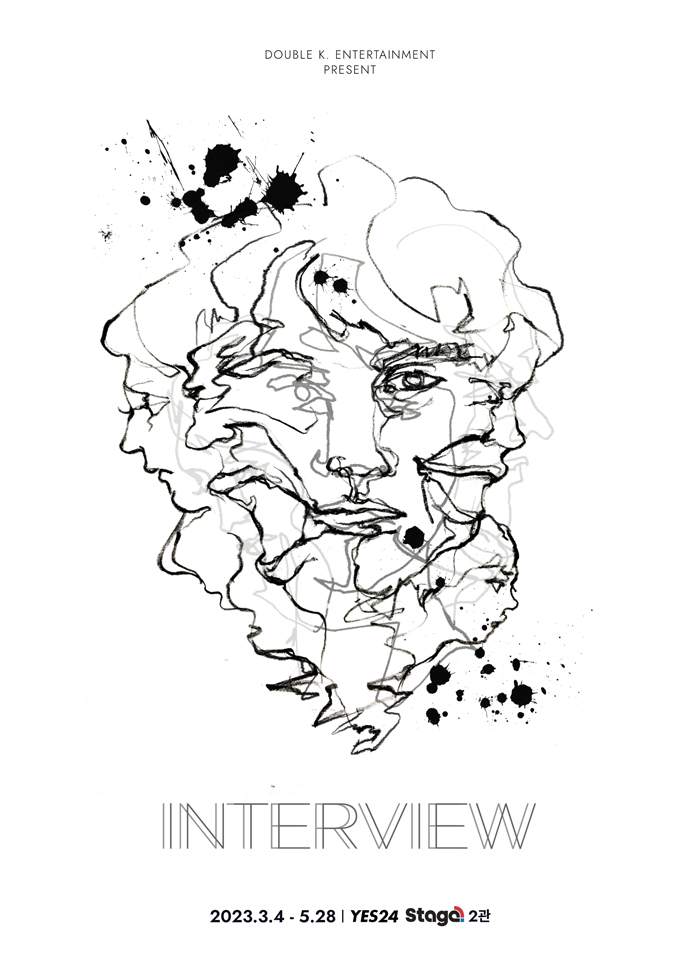 뮤지컬 '인터뷰' 메인포스터 ㅣ 제공 : (주)더블케이엔터테인먼트