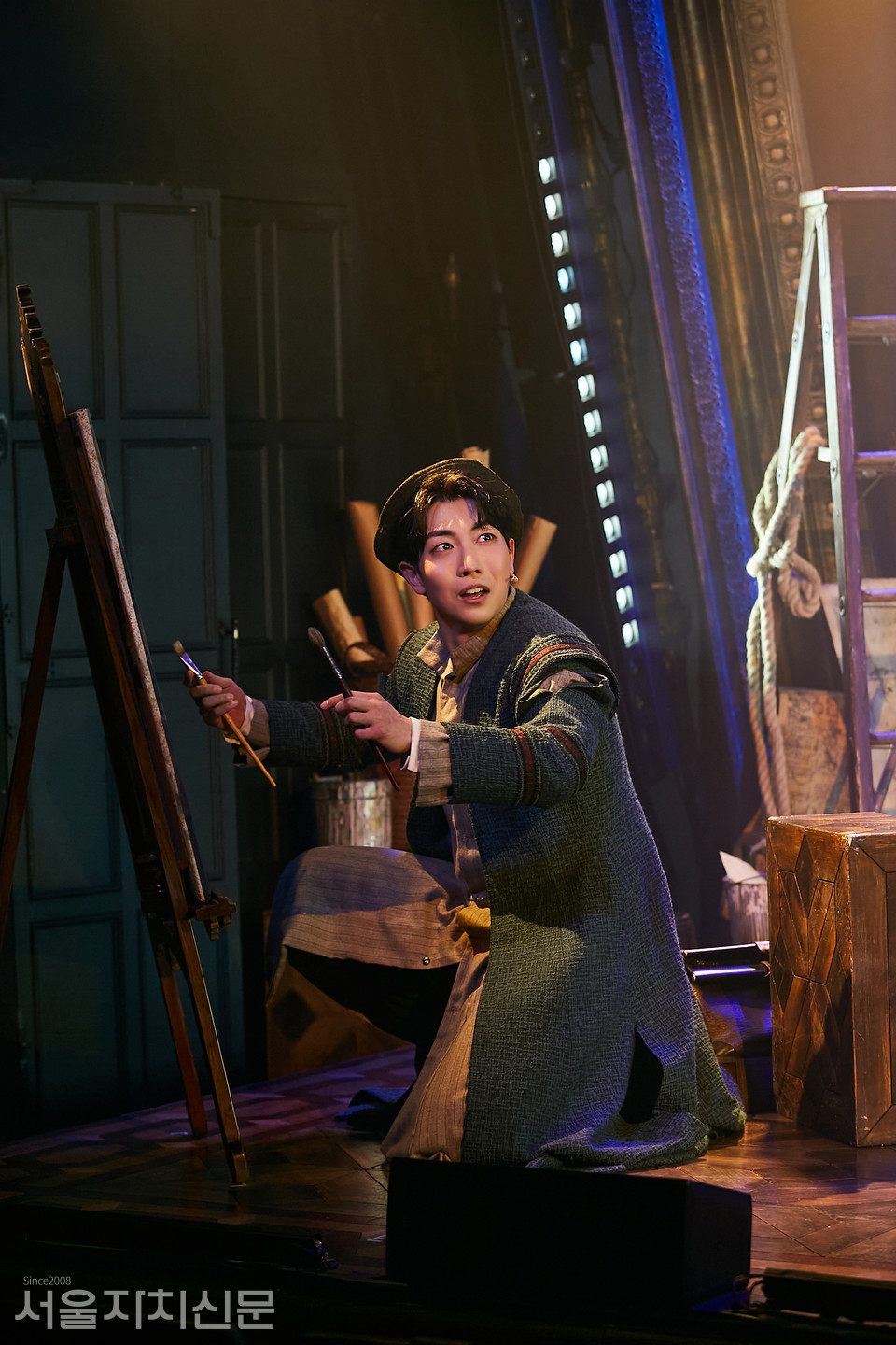 뮤지컬 '천사에 관하여: 타락천사 편' 을 공연 중인 배우 현석준 ㅣ 제공 달 컴퍼니
