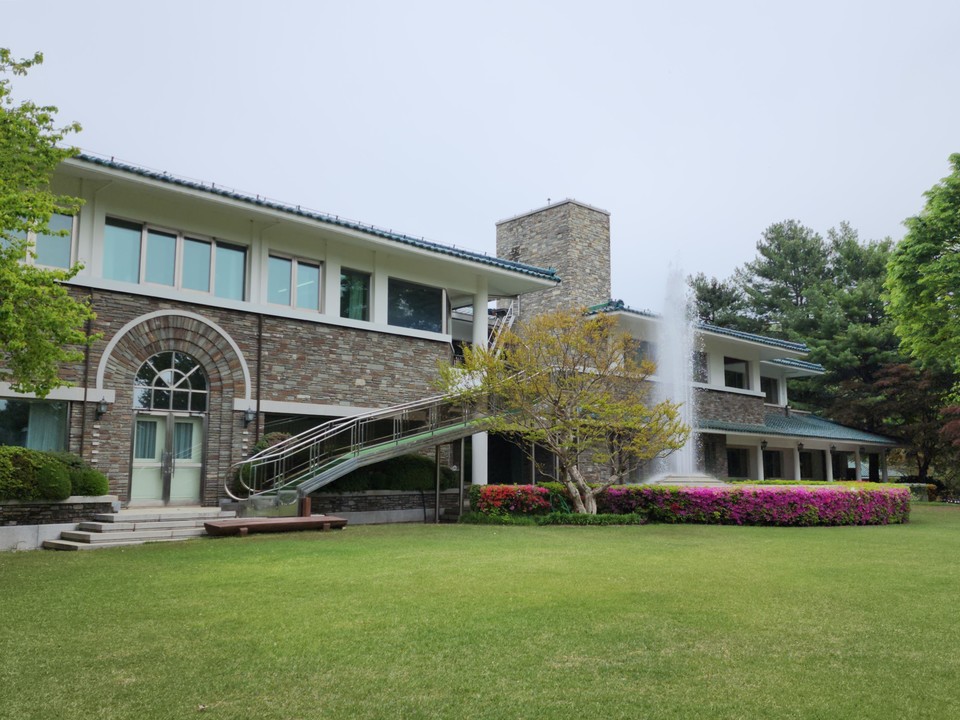 ▲전면 개방되는 청남대 내부 공간 ㅣ 사진 최상미 객원기자