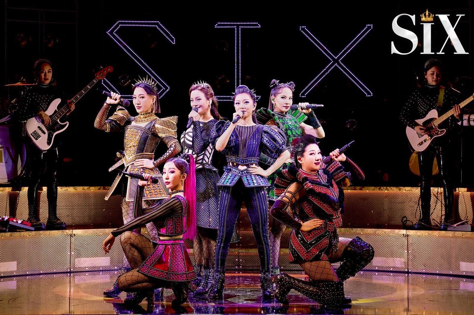 ▲'식스 더 뮤지컬' 최초 한국어 공연 사진 l 제공: 아이엠컬처