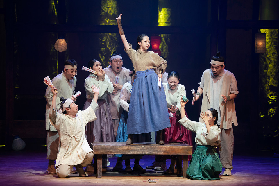 뮤지컬 '스웨그에이지외쳐,조선!' 공연 사진 | 제공 = PL엔터테인먼트