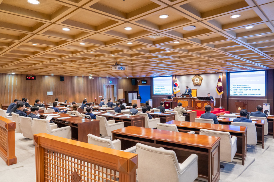 강남구의회, 12일간의 제312회 1차 정례회 마무리