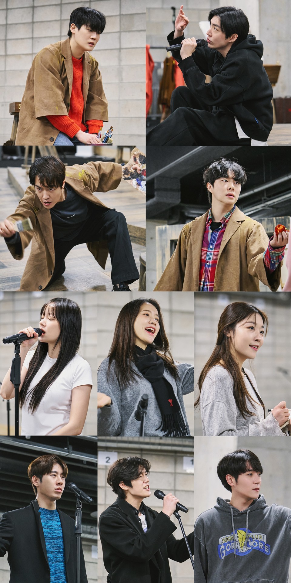 가시리즈 뮤지컬 '모딜리아니', '에곤 실레' 연습실 현장 | 제공 :: HJ컬쳐㈜