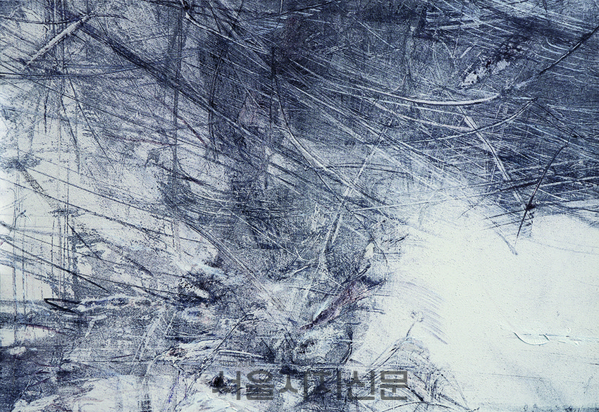 서동수_Where must we go, 2022-06, 112.1x162.2cm, mixed media on aluminum panel, 2022