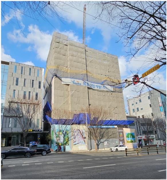 2월에 준공예정인 강남구청이 임대로 이사갈 강남구청 맞은 편 청담동 44-14 건물