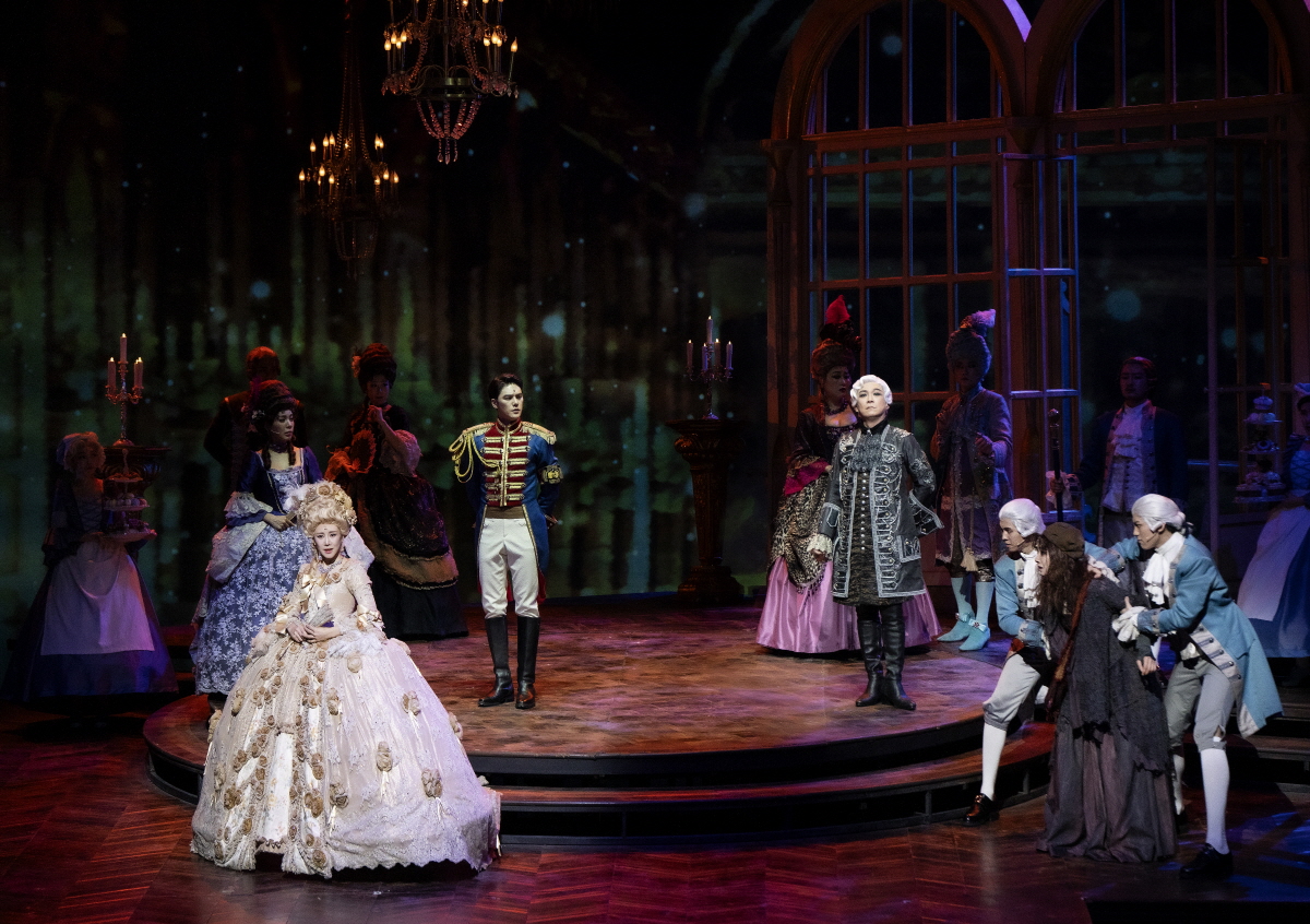 뮤지컬 '마리 앙투아네트' 공연 사진 ㅣ 제공EMK뮤지컬컴퍼니