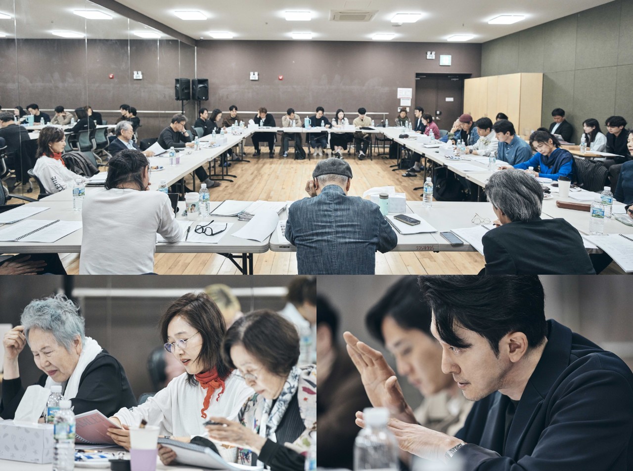 ▲ 연극 '햄릿' 상견례 현장사진 ㅣ 제공 신시컴퍼니