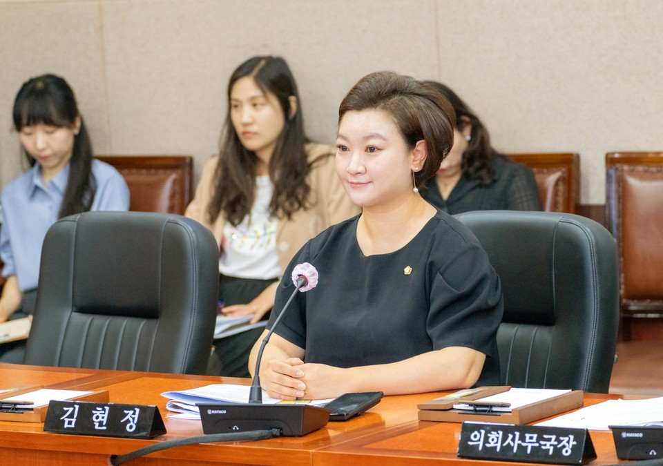 행정재경위원회 김현정 의원