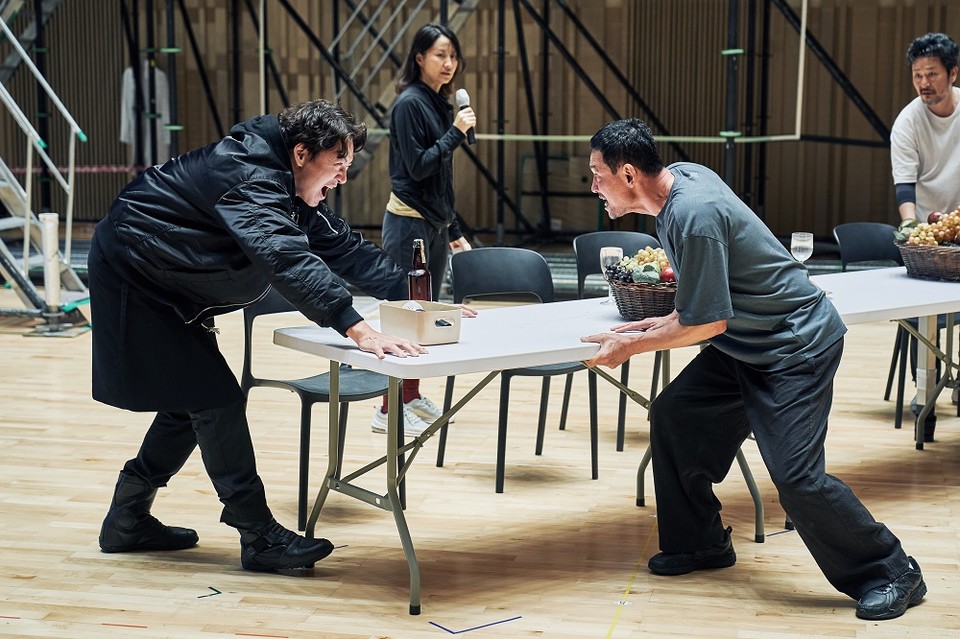 연극 ‘맥베스’ 연습실 사진 1ㅣ제공 ㈜샘컴퍼니