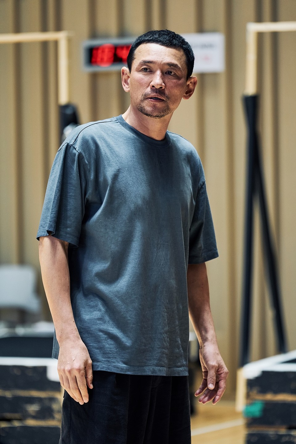 연극 ‘맥베스’ 연습실 사진 황정민 배우ㅣ제공 ㈜샘컴퍼니