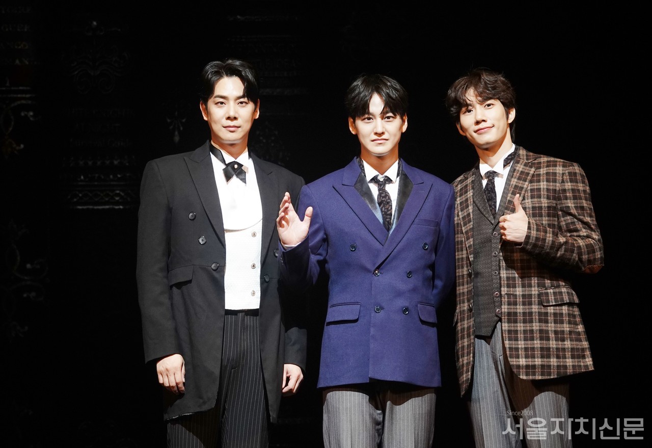 ▲ 몬티 나바로 역 배우 송원근, 김범, 손우현 ㅣ 제공 서울자치신문 DB