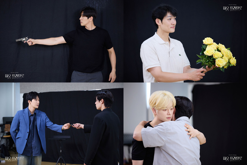 뮤지컬 미오 프라텔로_2차팀 연습 현장 사진 2. 사진제공=(주) 모티브히어로