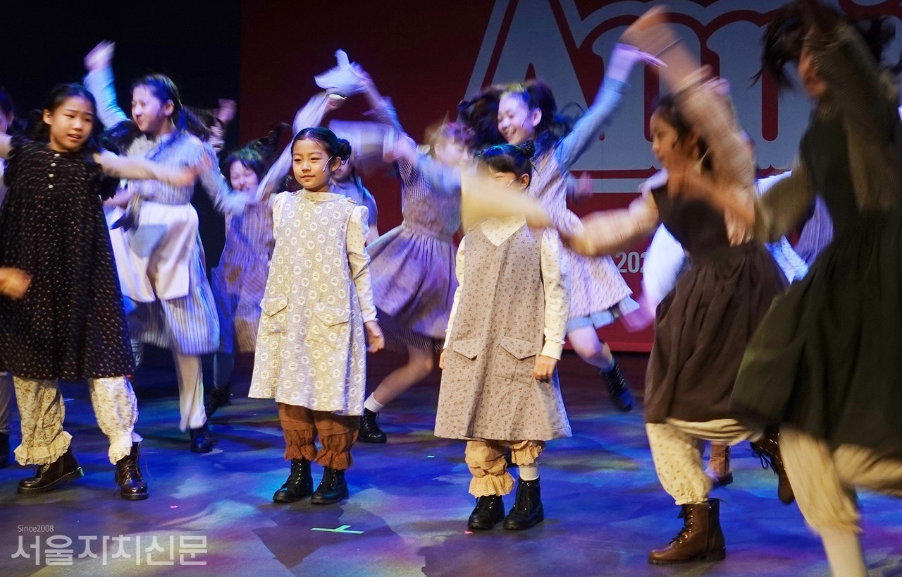 ▲ 뮤지컬 '애니' 넘버 시연 사진 ㅣ 제공 서울자치신문DB