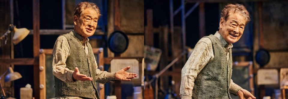 고도를기다리며를기다리며_이순재(사진제공 파크컴퍼니)