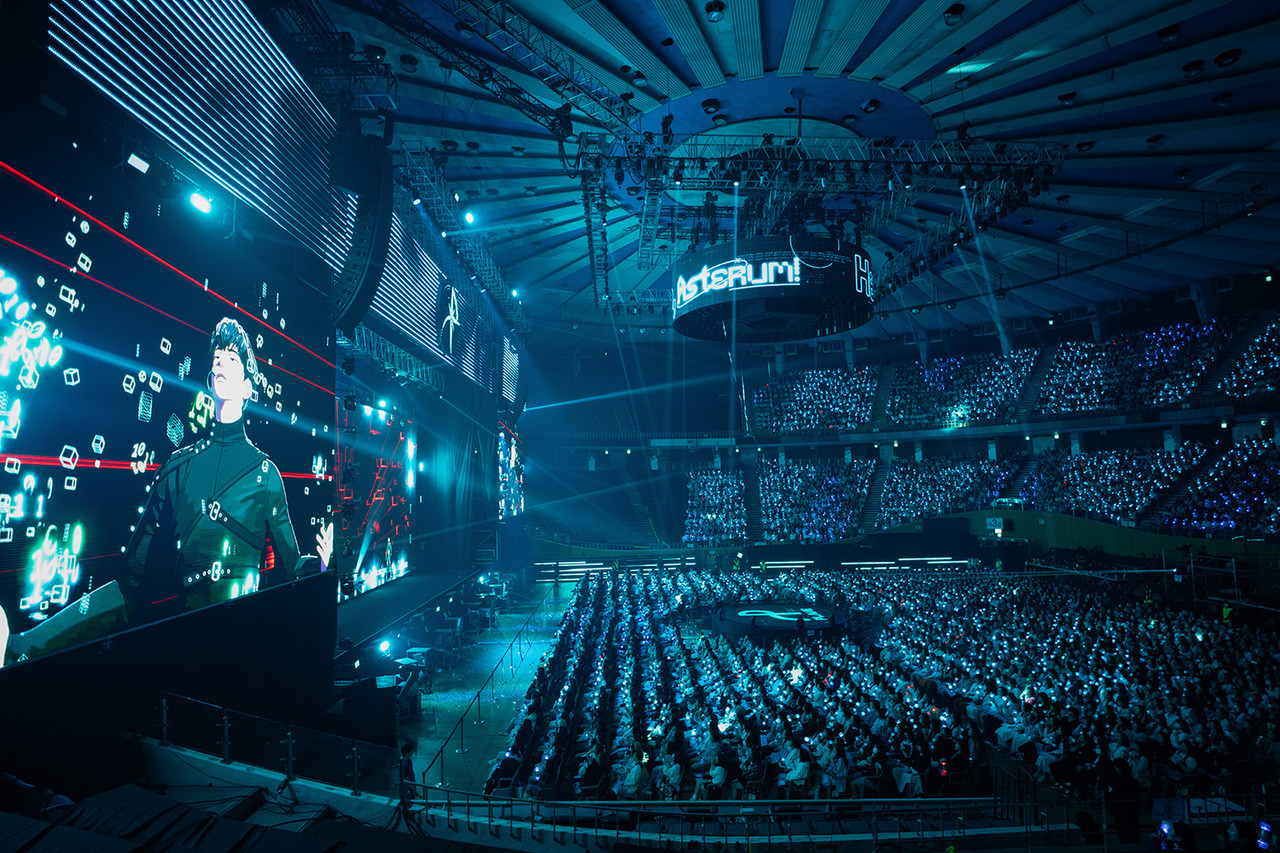 ▲ 하민의 솔로 무대. ㅣ 제공 : 블래스트