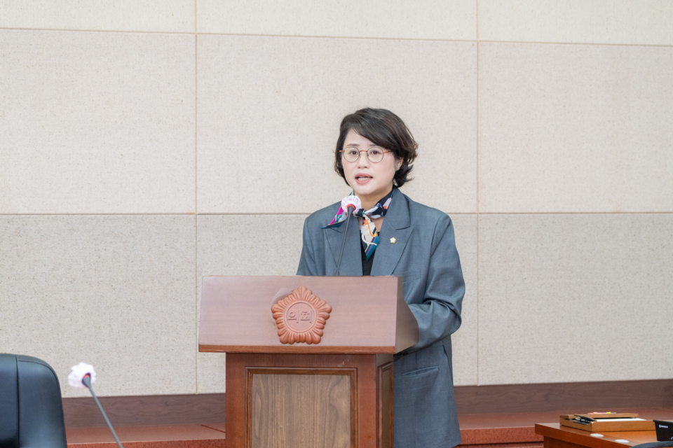 강남구의회 김진경 의원, 의회 공공외교 활동 근거 마련