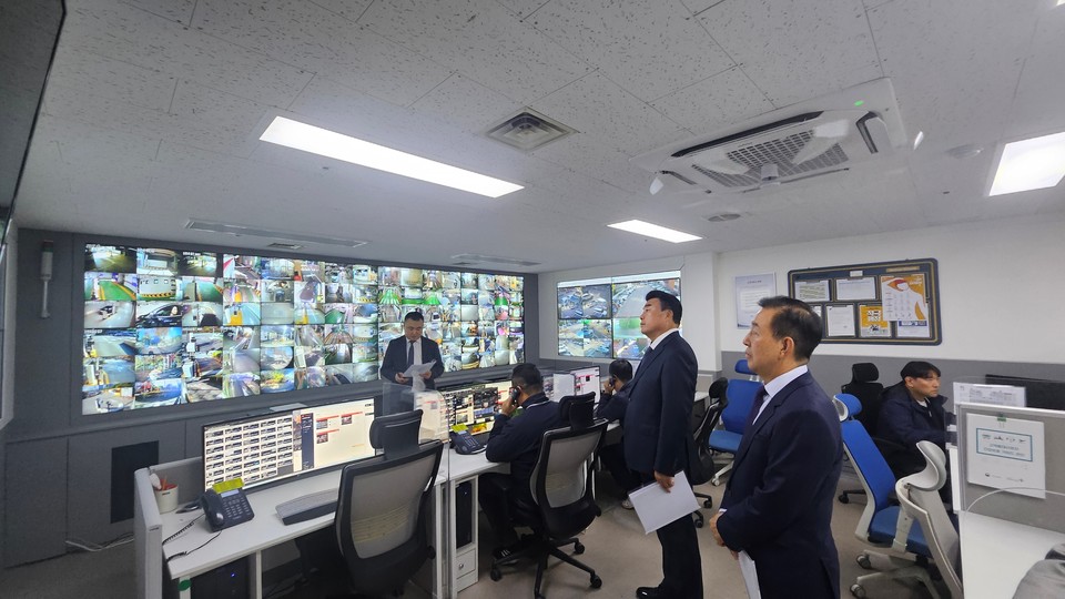 통합주차관제센터 지능형 선별관제시스템 시연회