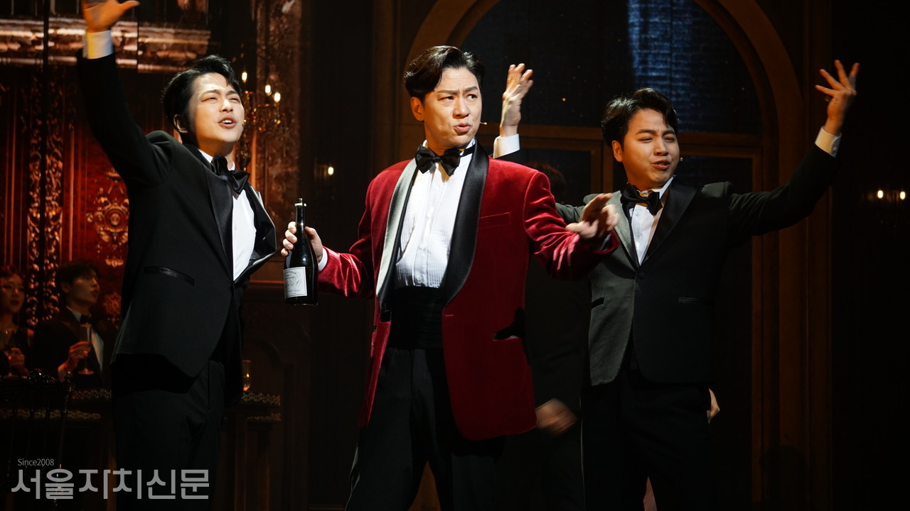 ▲ 뮤지컬 '스윙데이즈' 프레스콜