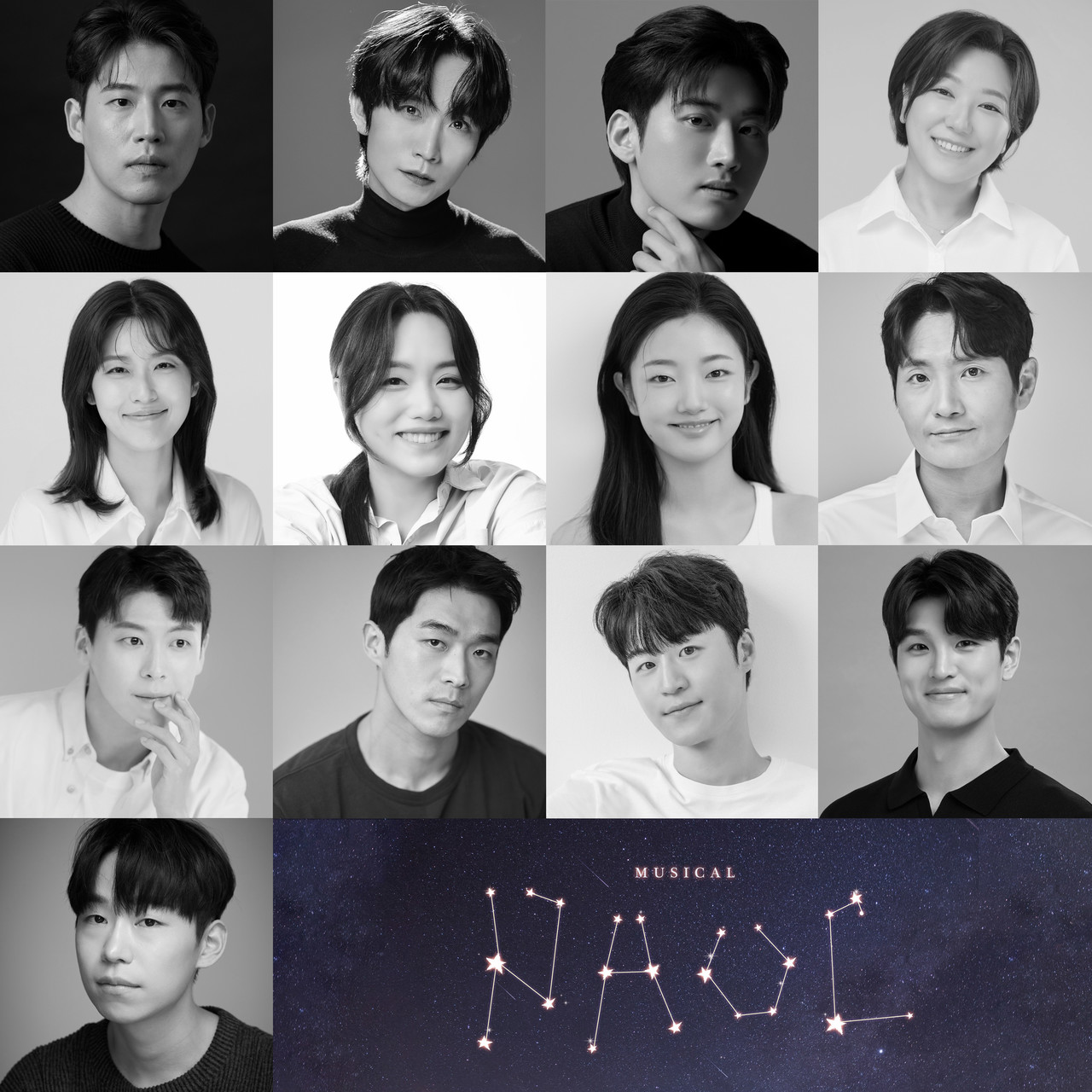 ▲ 뮤지컬 '폴' 캐스팅 보드