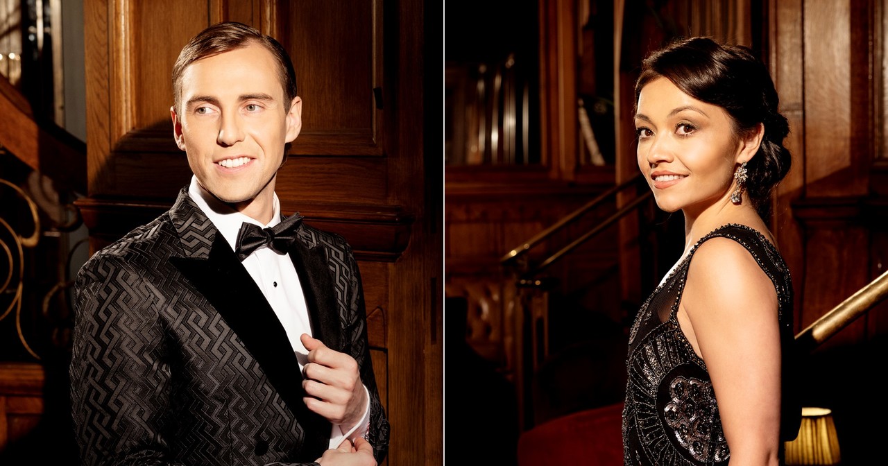 뮤지컬 '위대한 개츠비' 영국 캐스팅_‘제이 개츠비’ 역 제이미 무스카토 / ‘데이지 뷰캐넌’ 역 프랜시스 메일리 맥캔 | 제공=오디컴퍼니㈜, ⓒDan Kennedy