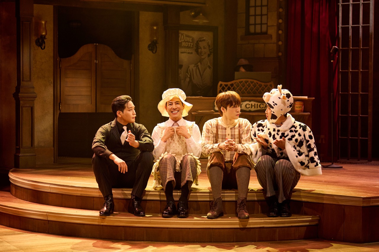 카포네 역 백기범, 밀크 역 최재웅, 찰리 역 무현, 존 역 최반석 ㅣ 제공 ㈜아뮤즈엔터테인먼트