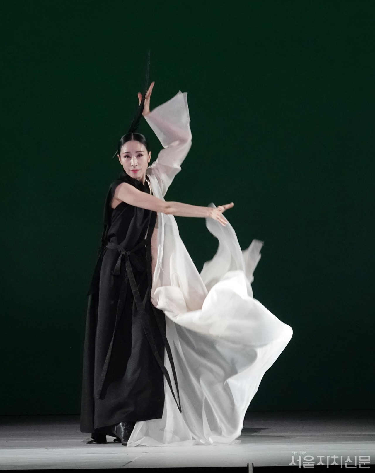 ▲ 국립무용단 신작 '미인' 최종 드레스리허설 장면 시연